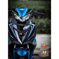 Bi Decal Tem Rời Dán Xe Exciter 150 Mẫu MX King Xanh Đen Trắng