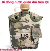 Bi đông đựng nước dã chiến quân đội Mỹ – hàng sưu tầm cực đỉnh