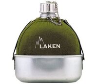 Bi đông nước Laken Canteens - Clasica 1L khaki with  aluminium pot