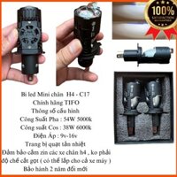 Bi Gầm Mini LED Siêu Sáng TIFO Chân H4 - Lắp Zin Không Cắt Gọt