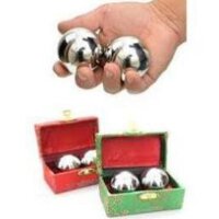 bi lăn tập tay inox ( Hộp 2 trái) Cao cấp