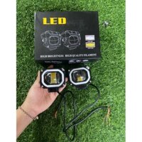 BI LED, BI PHA TRỢ SÁNG 3 MÀU DÙNG CHO XE Ô TÔ