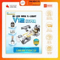 Bi LED Mini H4 Xlight V12 Hyper – Nhỏ Gọn, Siêu Sáng, Đột Phá Tầm Nhìn, Bảo Hành 2 Năm