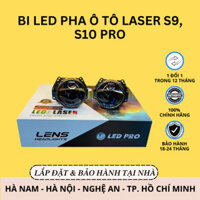Bi Led Pha Ô Tô Laser S9, S10 PRO | Cos 65w, Pha 85w Chip Osram