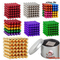 Bi Nam Châm Tròn - Bucky Ball 3mm 8 Màu đồ chơi