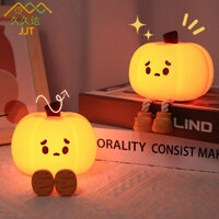 Bí Ngô Đèn Ngủ Phòng Ngủ Đèn Ngủ Đầu Giường pat light Đèn Ngủ Trẻ Em Ngủ Bảo Vệ Mắt Quà Tặng