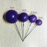 Bi nhựa 40 viên - TÍM