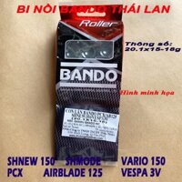 Bi nồi Bando 18g Vespa 3V/ SH / Ab 125/ AB 150 /PCX