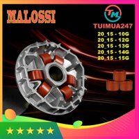 Bi nồi Malossi Độ Honda Vario, AB125/150, PCX, SHVN, SH Ý, Click 125, SH Mode ( 10g, 12g, 13g, 14g, 15g )
