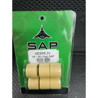 BI NỒI VESPA 3V, IGET, LIBERTY 3V, SPRINT 125 ,ABS Hàng Nhập Đài Loan Hiệu SAP (THÔNG SỐ 15-20-14gam )