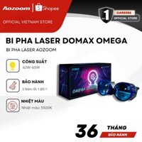 Bi Pha Laser Domax Omega Bi Laser Tăng Sáng Cho Ô Tô Công Suất 62W-65W Chính Hãng Aozoom