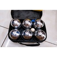 bi sắt tập luyện petanque bộ 6quả (video và hình thật)
