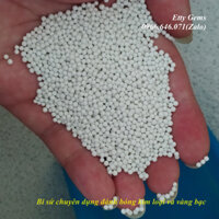 Bi sứ trắng máy rung đánh bóng đá, kim loại, trang sức