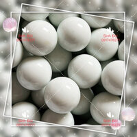 Bi thủy tinh trắng sữa lớn 23mm - combo 150 viên