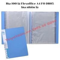 Bìa 100 lá Flexoffice A4 FO-DB05 - bìa nhiều lá