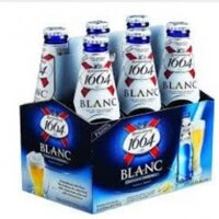 Bia 1664 BLANC Pháp thùng 24 chai 330ml nồng độ 5%vol