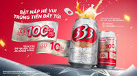 Bia 333 Export - Thùng 24 lon x 330ml