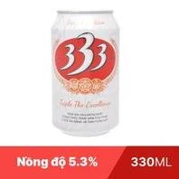 Bia 333 lon 330ml