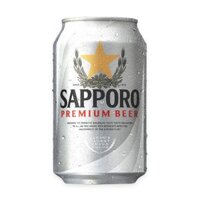 Bia 5% Sapporo 330ml (1 Lon)
