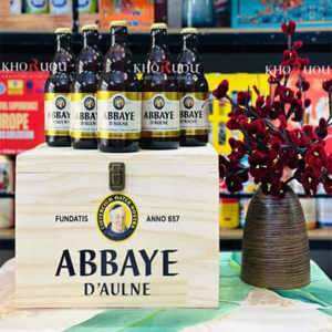 Bia Abbaye d’Aulne Blonde 6% Thùng 24 chai 330ml