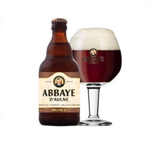 Bia Abbaye d’Aulne Brune 6% Thùng 24 chai 330ml