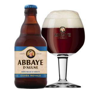 Bia Abbaye d’Aulne Cuvee Royale 9% Bỉ - chai 330ml