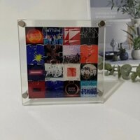 Bìa Album Kpop Idol ENHYPEN Màn hình khung xếp hình Acrylic (Bao gồm các mảnh ghép)