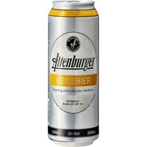 Bia Altenburger Weissbier 5.4% - Lon 500ml, 24 lon