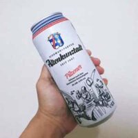 Bia Altenkunstadt Pilsener nhập khẩu từ Đức 4.9% vol lon 500ml