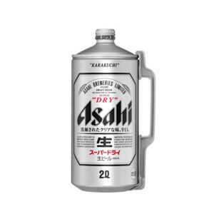 Bia Asahi 5% bình 2L