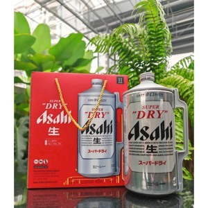 Bia Asahi 5% bình 2L