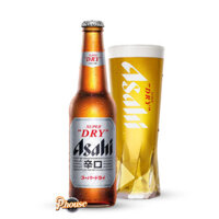 Bia Asahi 5% Chai 330ml – Thùng 24 Chai