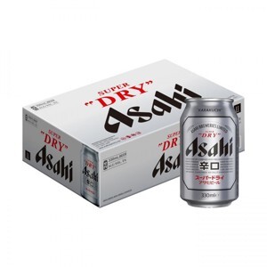 Bia Asahi lon 330ml