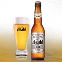 Bia Asahi Nhật Bản – Chai 330ml - nguyên thùng 24 Chai