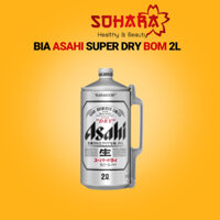 Bia Asahi super Dry bom 2l