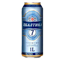 Bia Baltika số 7 - Lon 1000ml