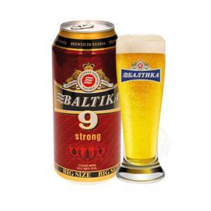 Bia Baltika số 9 8% - Lon 900ml