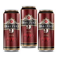 Bia Baltika số 9 Nga 8% -12 lon 900ml