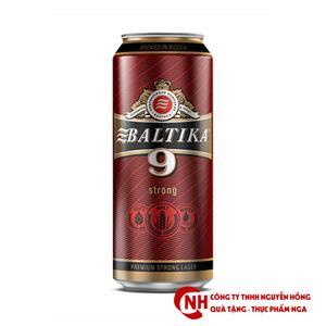 Bia Baltika số 9 Nga 8% lon 1000ml