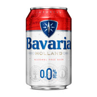 Bia Bavaria không cồn 0% Hà Lan – thùng 24 lon 330 ml