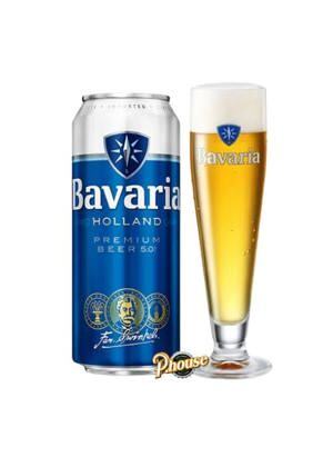 Bia Bavaria Premium Pilsner 5% Thùng 24 lon 500ml