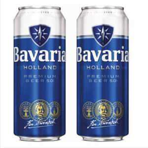 Bia Bavaria Premium Pilsner 5% Thùng 24 lon 500ml