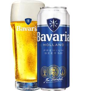 Bia Bavaria Premium Pilsner 5% Lon 500ml