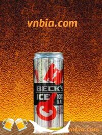 Bia Beck’s Ice 330ml thùng 24 lon