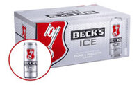 Bia Beck’s Ice thùng 24 lon x 330ml