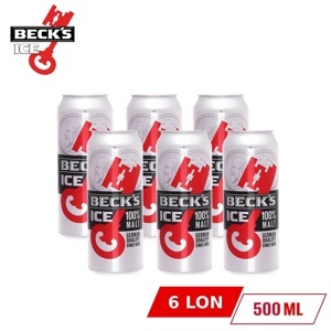 Bia Beck’s 5% Lốc 6 lon 500ml