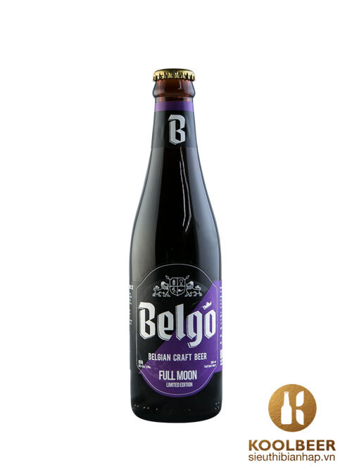Bia Belgo Full Moon (Limited Edition) 10% Thùng 24 Chai 330ml