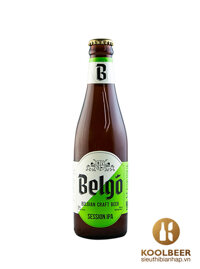 Bia Belgo Session IPA 4.9% - Chai 330ml - Bia Thủ Công phong cách Bỉ