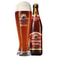 Bia Benediktiner Weissbier Dunkel 5,4% Đức – chai 500ml