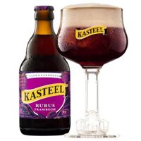 Bia Bỉ Kasteel Rubus Framboise Mâm xôi 7,0% - Chai 330ml - Thùng 24